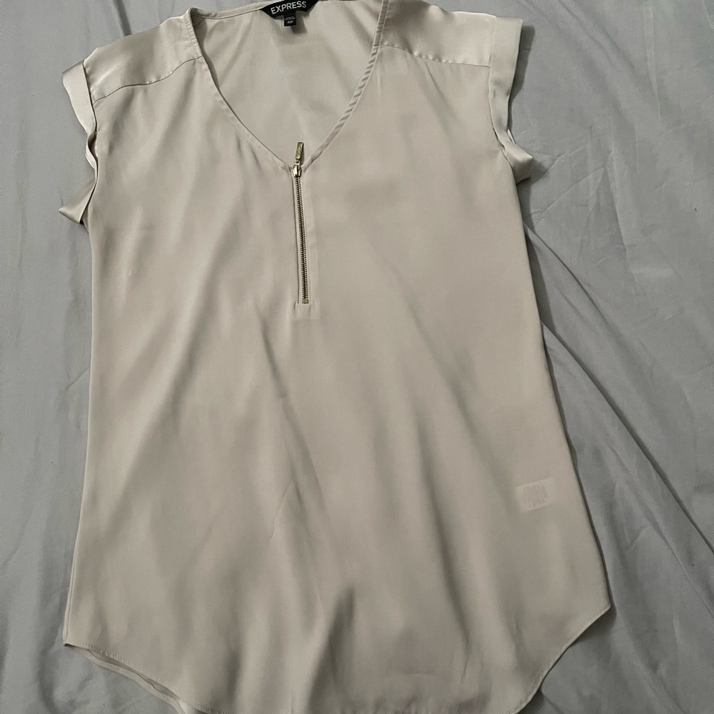 Satin blouse shirt - Express